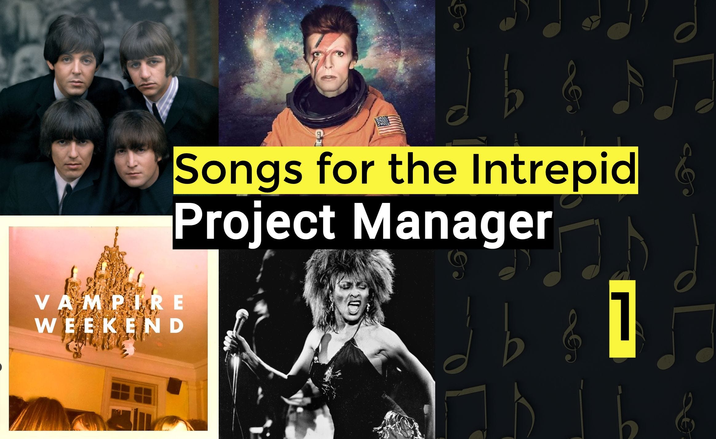 Songs for the intrepid Project Manager - I